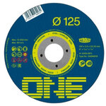 TYROLIT-TRENNSCHEIBE 41 - 125 X 1 X 22,23 MMT-ONE - SPEZ.: A60Q-BFO STAHL + INOX