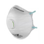 FEINSTAUBMASKE FMP2 FFP2 NR D MIT AUSATEMVENTILEN