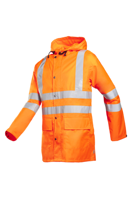 SIOEN WARNSCHUTZ-REGENJACKE 198A MONORAY, ORANGE