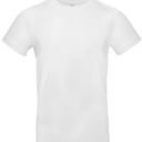 B&C T-Shirt #E190/019.42 weiß Gr. m Exact190