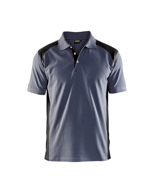 BLAKLÄDER POLO 3324-1050-9499 GRAU/SCHWARZ