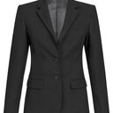 Greiff Damen Blazer 8403 Regular Fit Simple schwarz Gr. 36 Auslaufend