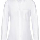 Greiff Damen Bluse 6650 Basic Comfort Fit weiß Gr. 40 Langarm