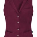 Greiff Damen Service Weste 1717 Regular Bordeaux Gr. XS
