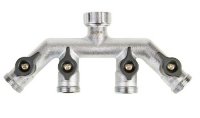 GEKA® PLUS-VIERWEGEVENTIL MIT AUSSENGEWINDE