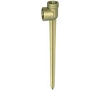 Regner-Steckdorn Messing - Länge 170 mm Regner-Anschluss: g 1/2 IG, Schlauch-Anschluss: g 3/4 Zoll IG