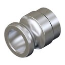 Kamlok-Stecker mit Anschweissende DN 80 Edelstahl Anschweissende 88.9 mm