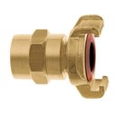 Schnellkupplung Geka Xkplus Ktw-Schlauchstück mit Tülle 13 mm (1/2 Zoll) Messing (cw617n / Cw614n) ZweiTeilig - mit Schraubbarer Schlauchfassung Passend für Schlauch-Wandstärke 3.0 - 3.8 mm