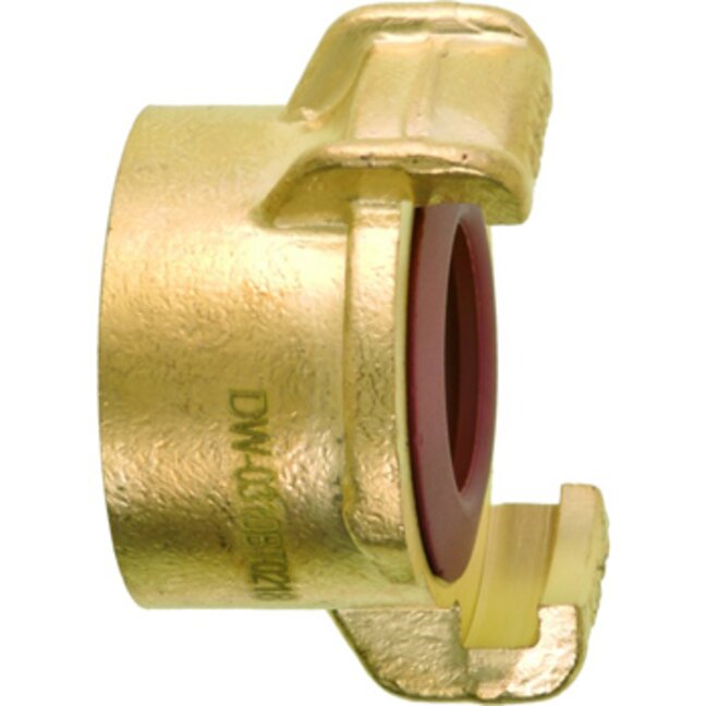 Schnellkupplung Original-Geka Plus xxxkxxx Gewindestück g 3/4 Zoll IG Messing (cw617n) für Trinkwasser Betriebsdruck Max. 40 bar - Unterdruck Max. 1 bar