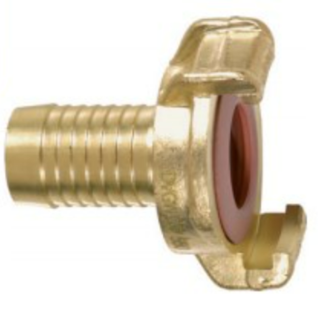 SCHNELLKUPPLUNG ORIGINAL-GEKA PLUS "K" SCHLAUCHSTÜCK MIT TÜLLE 19 MM (3/4") MESSING (CW617N)