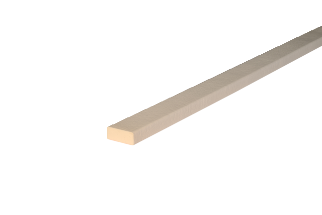 Warn- & Schutzprofil TYP D Flächenschutz selbstklebend 50 x 20 mm, L=1000 mm, weiß