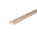 Warn- & Schutzprofil TYP D Flächenschutz selbstklebend 50 x 20 mm, L=1000 mm, weiß
