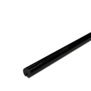 Warn- & Schutzprofil Typ o zum aufstecken (1 - 2 mm) DM. 20 mm, l=1000 mm, gelb/schwarz