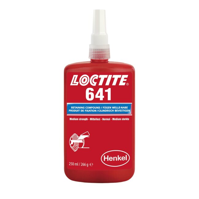 Loctite 641 - 250 ML Flasche Fügeverbindung "Mittelfest"