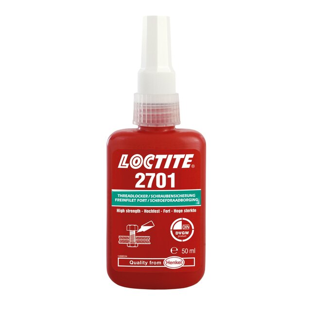 Loctite 2701 - 50 ml Flasche Schraubensicherung "hochfest"
