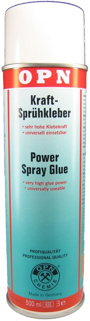 OPN Kraft-Sprühkleber mit Spezial-Sprühkopf Gebinde: 500 ML Sprühdose