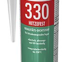 Ramsauer Silikon hitzefest - 330 Farbe: rotbraun - 310 ml Kartusche