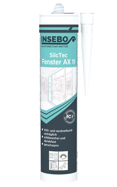 SILIKON SILCTEC FENSTER AX 11  - 300 ML KARTUSCHE