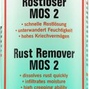 Rostlöser mos2 - 400 ml Sprühdose inkl. 100 mm langes kap.-Rohr