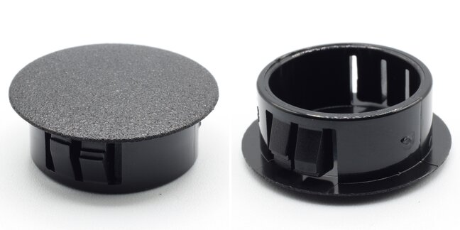 Abdeckstopfen M10 schwarz