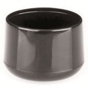 PVC Sesselfußkappe Rund 14 schwarz UV-Stabil