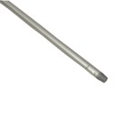 Hygiene-Alustiel Haccp mit Gewinde DM.: 24 mm / L: 150 cm