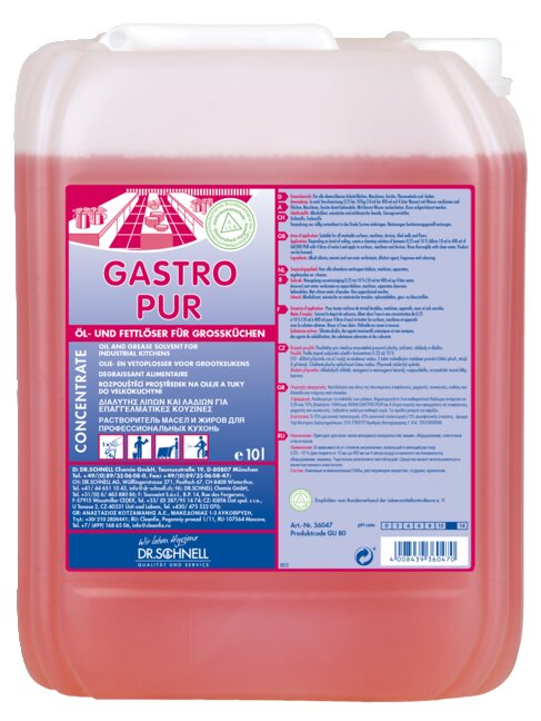ÖL- UND FETTLÖSER GASTRO PUR KONZENTRAT