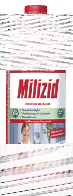 Sanitärreiniger und Kalklöser milizid Konzentrat 1 L Flasche DR. Schnell