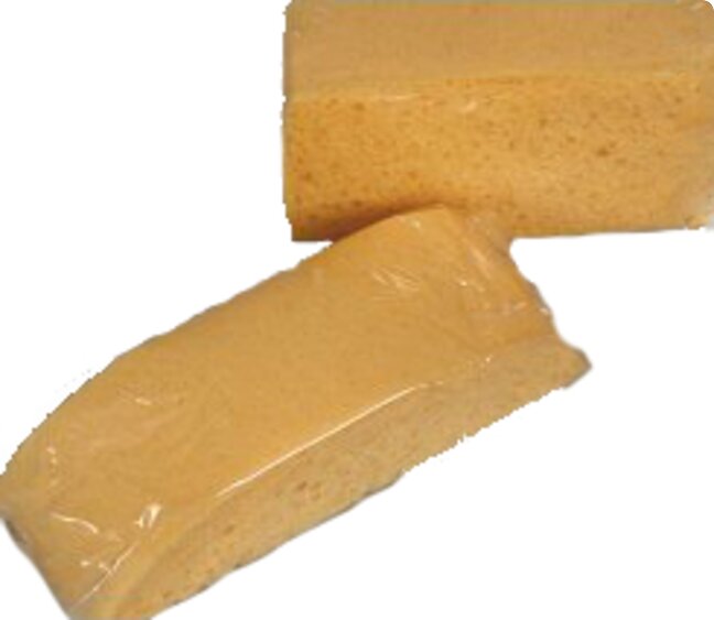 viskose-Schwamm halbrund ca. 18,5 x 5,5 x 8 cm