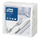 tork dinnerServiette 478746 39/39 2-Lagig, 1/4 falz weiß