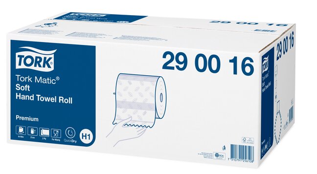 TORK PREMIUM HANDTUCHROLLE 2 LAG. WEIß 290016
