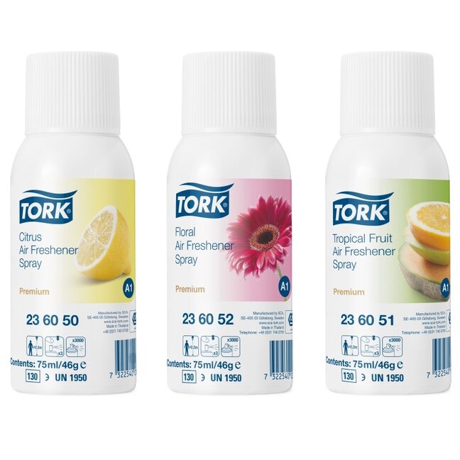 TORK PREMIUM LUFTERFRISCHER DUFTPATRONEN MIXED PACK 236056