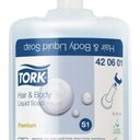 tork Premium Flüssigseife hair & body 1000 ml 420601 Spendersystem S1