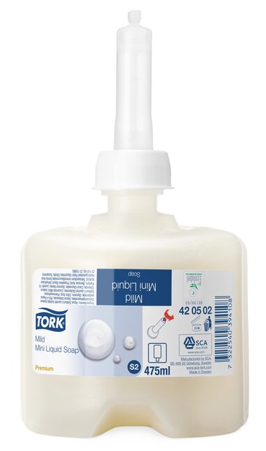 TORK PREMIUM FLÜSSIGSEIFE MINI MILD 475ML 420502