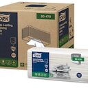 tork Premium 90479 1 lag. Spezialtuch zum Reinigen empfindlicher Oberflächen, Einzeltücher Spendersystem W4 interfalz