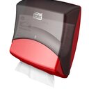 tork performance Spender Einzeltuch 654008 rot / schwarz Spendersystem W4