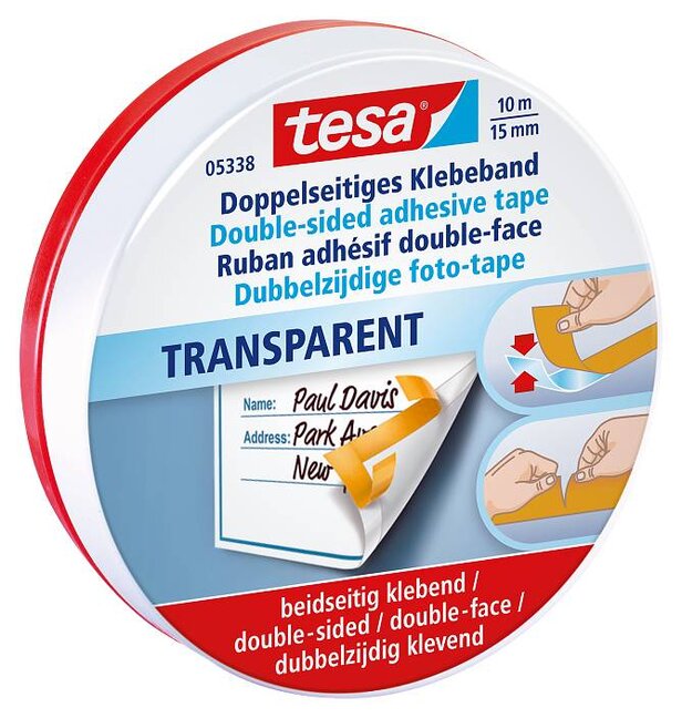 tesa-5338 Doppelklebeband, 10 m x 15 mm
