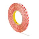 3M GPT-02F Doppelklebeband, 50 m x 12 mm transparent, Folienliner, Stärke 0,2 mm