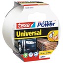 tesa 56389 Gewebeband 50 m x 50 mm, extra Power Universal Farbe: weiß