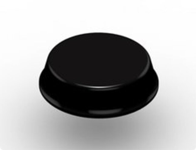 3M "SJ-5744 SCOTCH-BUMPONS",SCHWARZ, RUND