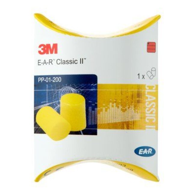 EAR GEHÖRSCHUTZSTÖPSEL CLASSIC II GELB