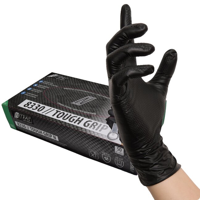 EINWEGHANDSCHUH NITRAS TOUGH GRIP N 8330