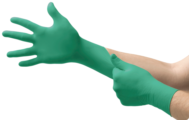 HANDSCHUH TNT 92-600 GRÜN 100 STK. PRO BOX