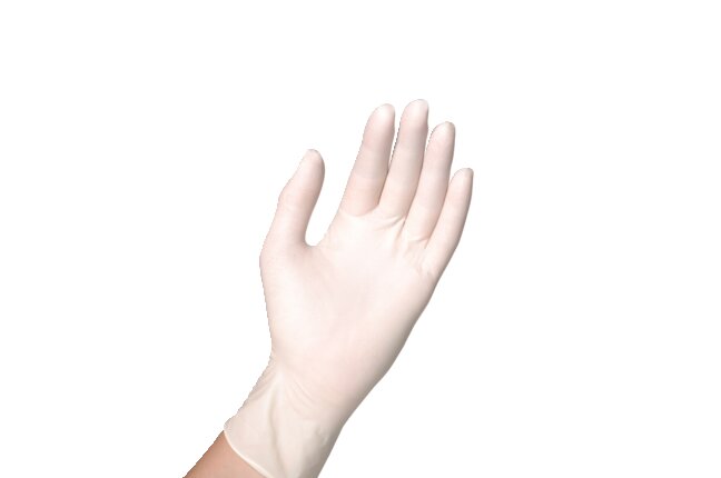 SEMPERGUARD LATEXHANDSCHUH IC PUDERFREI