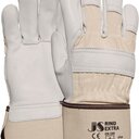 Handschuh Rindvollleder extra grau Gr. 10,5 070016