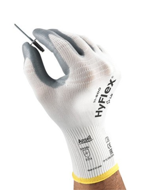 HANDSCHUH HYFLEX FOAM11-800, GRAU