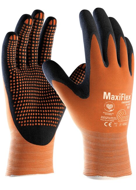 HANDSCHUH MAXIFLEX ENDURANCE ORANGE 848