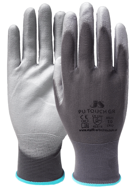 HANDSCHUH PU-TOUCH GR02 GRAU