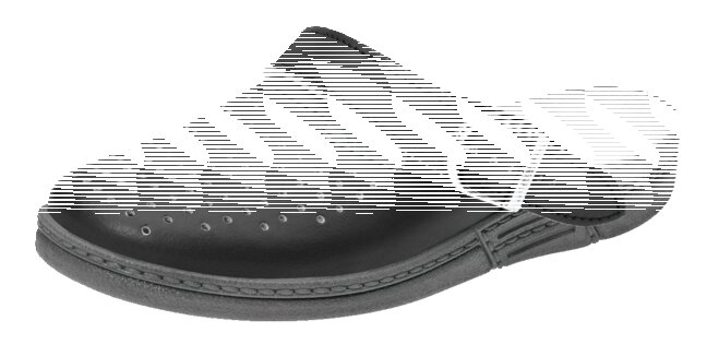 PANTOLETTE ABEBA 7030 SCHWARZ