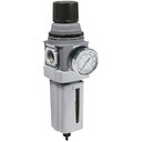 kompakt-filterregler p32 8 bar 1/4 Zoll miit entleerung +poly-behälter-manuelle entleerung mit Manometer